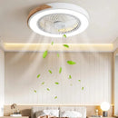 Axyaa Modern Wood Ceiling Fan Light with Remote Control, Dimmable LED and 3 Color Options
