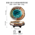 Axyaa High-Footed Ceramic Dessert Dish for Elegant Dining
