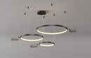 Axyaa LED Ring Chandelier for Dining and Living Room Lighting