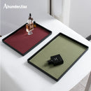 Axya Nordic Style Leather Tray for Storage and Decor
