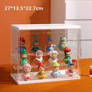 Axyaa Collectible Figures Display Stand Case for Toys & Dolls - Large Capacity & Dust-proof