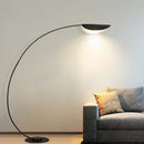 Axyaa Nordic Black Fishing Floor Lamp LED Standing Light