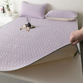 Axyaa Latex Mattress Cover Quilted Protector Bedding Set - 140x200 160x200