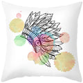 Axyaa Feather Dream Catcher Pillowcase - Nordic Color Sofa Cushion Cover