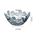 Axyaa Clear Fruit Plate: Stylish Plastic Tray for Snacks & Candy Storage
