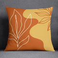 Nordic Abstract Printed Cushion Cover 45x45 cm for Home Decor by Axyaa