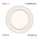 Axyaa Soft Plush Round Rug: Minimalist Nordic Style Cream Living Room Carpet