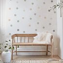 Axyaa Polka Dots Wall Decals: Creative, Waterproof, Removable Bedroom Stickers