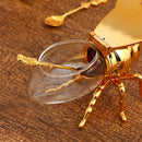 Axyaa Bee Seasoning Jar - High-End Kitchen Ornament