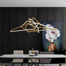 Axyaa Modern Luxury Foyer LED Pendant Lights Villa Dining Room Hanging Lamp