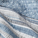 Axyaa King Cotton Quilt Set: Reversible 3-Piece Bedding with Matching Pillow