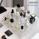 Axyaa Acrylic Perfume Organizer Nail Polish Display Stand with Large Capacity