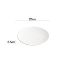 Axyaa Matte Ceramic Round Plate Set for Dining and Entertaining