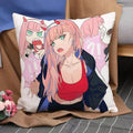Axyaa Darling In The FranXX 40x40 Decorative Pillowcase