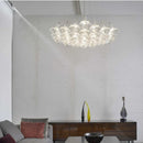 Axyaa Handmade Glass Honeycomb Ceiling Chandelier for Elegant Living and Dining Spaces