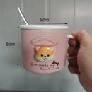 Axyaa Cartoon Ceramic Mug - Fun Tea & Coffee Cup Gift