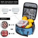 Axyaa Insulated Lunch Bag: Portable Thermal Cooler Box for Picnic & Food Storage