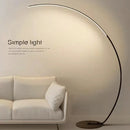 Axyaa Floor Light Table Lamp Sofa Nordic LED Bedroom Fishing Light