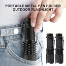 Axya Tactical LED Flashlights 3 Modes Zoomable Lanterns 6-Pack