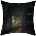 Axyaa Vintage Forest Pattern Pillow Case - Designer Sofa Cushion Cover