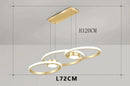 Axyaa Nordic Dining Room Pendant Lamp Indoor Ceiling Chandelier Lighting