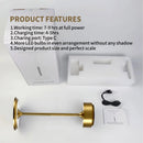 Axya Industrial LED Desk Lamp USB Charging Vintage Decor