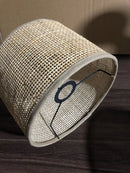 Axya Hexagonal Grid Rattan Lamp Shade for E27 Table Lamp Chandelier