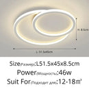 Axyaa Nordic LED Ceiling Lamp Remote Control Chandelier for Living Room, Bedroom, Dining Room