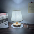 Axyaa LED USB Desk Lamp Tricolor Night Light for Bedroom and Study