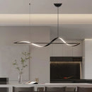 Axyaa 120cm Modern LED Chandelier for Living Dining Kitchen Ceiling Lighting