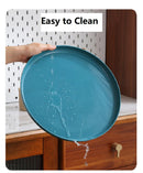 Axyaa Green Wheat Straw Plate Set of 6