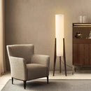 Axyaa Nordic Solid Wood Living Room Sofa Floor Lamp