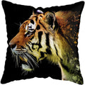 Wild Animals Lions Tigers Cushion Cover - Axyaa Luxury Home Decor
