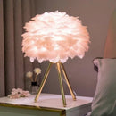 Axyaa Nordic Golden Triangle LED Table Lamp - Stylish Bedside Lighting