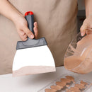 Axyaa Stainless Steel Chocolate Shovel & PP Handle Scraper Spatula Baking Tool