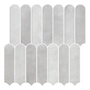 Axyaa 3D Fish Scale Tile Stickers, Matte Finish, Waterproof for Kitchen Bathroom Walls