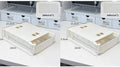 Axyaa Hidden Drawer Adhesive Storage Box - Office Desktop Organizer Shelf for Stationery