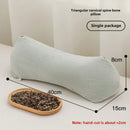 Axyaa Striped Buckwheat Pillow with Full Hull Filling for Cervical Spine Support