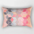 Axyaa Geometric Striped Rectangular Pillowcase for Home Decor