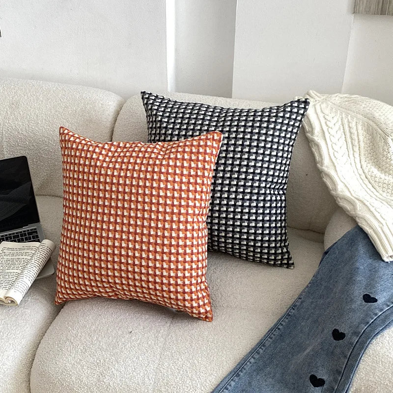 Nordic Soft 18x18 Inch Pillow Covers for Couch Sofa Bed by Axyaa