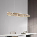 Axyaa Crystal Chandelier Stair Pendant Lamp Living Room Interior Lighting