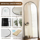Axyaa 71"x26" Full Length Floor Mirror with Stand for Bedroom Living Room