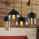 Axyaa Modern Glass Pendant Lights with LED for Indoor Home Decor