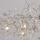 Axyaa Luxe Crystal Chandelier - Modern All-Copper Tree Lamp