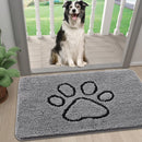 Axyaa Chenille Entrance Mat Absorbent Non-Slip Washable Mud Mat