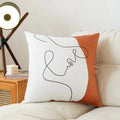 Axyaa Velvet Sofa Pillow Case Soft Fluffy Cushion Cover Modern Simple Style