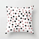 Axyaa Glitter Geometric Pineapple Pillow Covers - 45X45cm