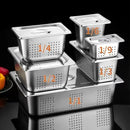 Axya Stainless Steel Mesh Strainer Vegetable Fruit Wash Basket GN Pan Water Filter Tray
