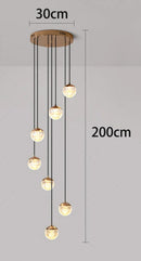 Axyaa Modern LED Chandelier for Dining Room and Living Room