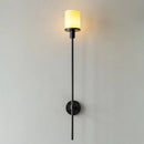 Axyaa Brass Marble Wall Lamp LED Luxury Home Decor Bedroom Wall Hanging